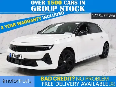 Used Vauxhall Astra S 130 HP (95 kW) 2024 White Hatchback