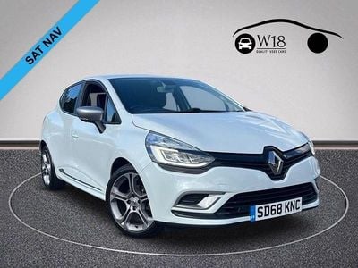 Used Renault Clio IV GT-Line 90 HP (66 kW) 2018 White Hatchback