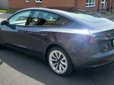 Used Tesla Model 3 Long Range AWD 11 kW (15 HP) 2021 Grey Sedan