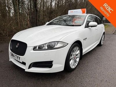 Used Jaguar XF Sportbrake R-Sport 200 HP (147 kW) 2014 White Estate