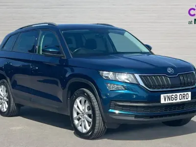 Usado Skoda Kodiaq SE 150 CV (110 kW) 2018 Azul SUV