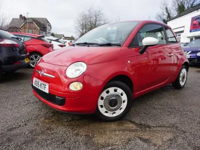 Used Fiat 500 69 HP (50 kW) 2015 Red Hatchback