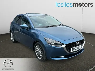 Used Mazda 2 Inclusive 90 HP (66 kW) 2023 Blue Hatchback