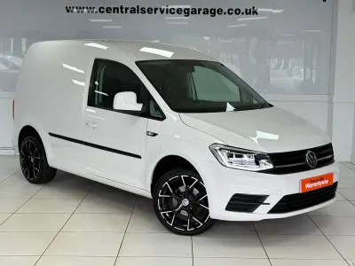 Used VW Caddy Trendline 102 HP (75 kW) 2019 White MPV