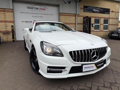 Used Mercedes SLK250 AMG 2014 White Cabriolet