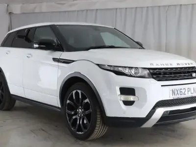 Begagnad Land Rover Range Rover evoque Dynamic 150 HK (110 kW) 2012 Vit SUV