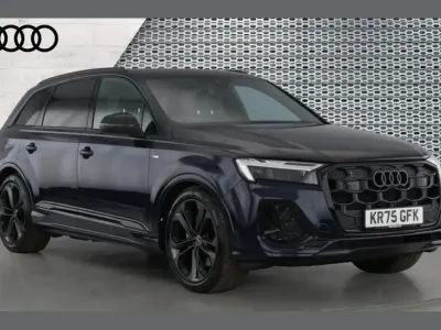Used Audi Q7 Black Edition 286 HP (210 kW) 2025 Blue SUV