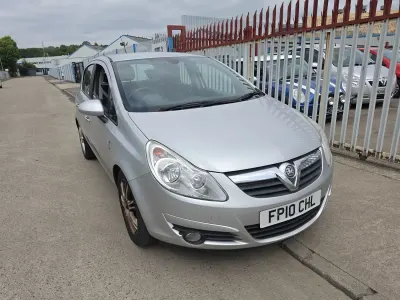 Used Vauxhall Corsa 2010 Silver Hatchback