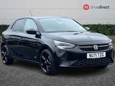 Used Vauxhall Corsa 75 HP (55 kW) 2021 Black Hatchback