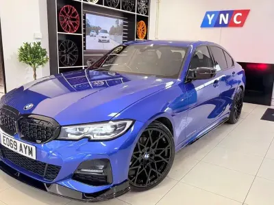 Used BMW 320 M Sport 2019 Blue Sedan
