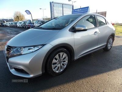Silver Used 2013 Honda Civic SE Hatchback | £5,695 (Fair price)