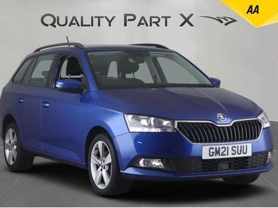 Blue Used 2021 Skoda Fabia SE L Estate | £8,776 (Fair price)