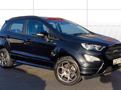 Black Used 2022 Ford Ecosport ST-Line SUV | £11,860 (Good price)
