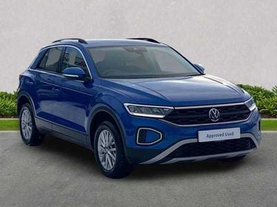 Blue Used 2022 VW T-Roc Life SUV | £17,470 (Fair price)