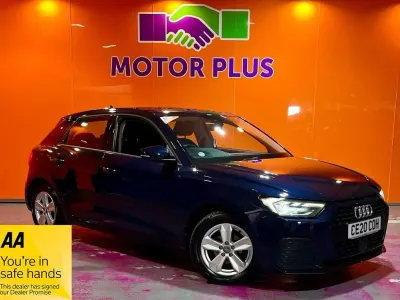 Used Audi A1 Sportback Business 95 HP (69 kW) 2020 Blue Hatchback