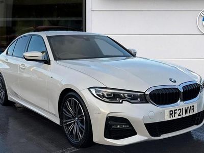 White Used 2021 BMW 320 M Sport | £25,800 (Fair price)