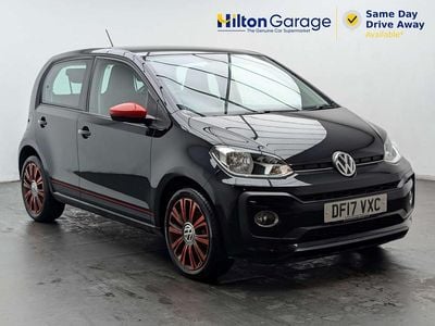Begagnad VW up! high up! 90 HK (66 kW) 2017 Svart Halvkombi