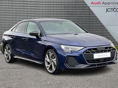 Used Audi A3 Black Edition 204 HP (150 kW) 2025 Blue Sedan