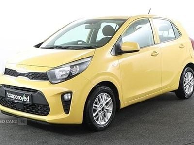 Used Kia Picanto 66 HP (48 kW) 2022 Yellow Hatchback