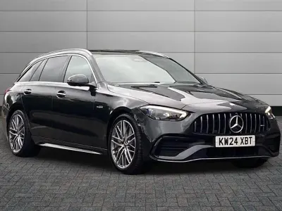 Usado Mercedes C43 AMG Premium 408 HP (300 kW) 2024 Cinzento Carrinha