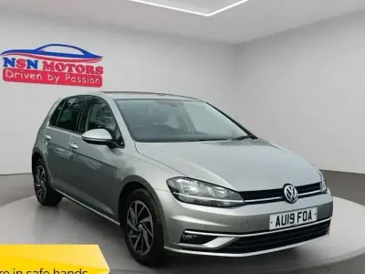 Used VW Golf VII Match 116 HP (85 kW) 2019 Silver Hatchback