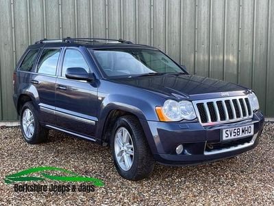 Blue Used 2008 Jeep Grand Cherokee Overland SUV | £4,995 (A bit pricey)