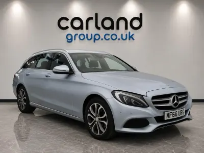 Used Mercedes C200 136 HP (100 kW) 2016 Silver Estate