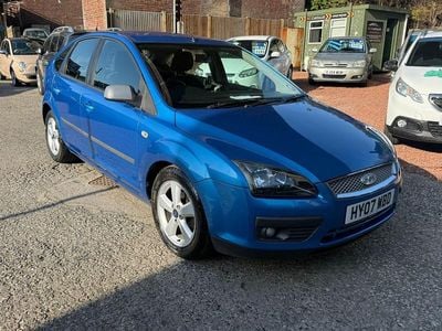 Used Ford Focus Zetec 2007 Blue Hatchback