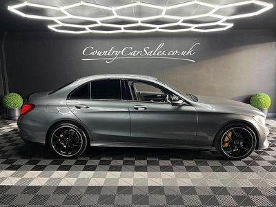 Grey Used 2017 Mercedes C220 AMG line Sedan | £11,690 (Fair price)