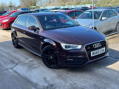 used Audi A3 Sportback 2.0 TDI S line 5dr Diesel S Tronic quattro Euro 6 (s/s) (184 ps) Hatchback
