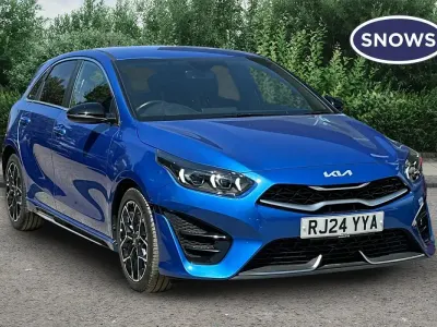 Used Kia Ceed GT-Line 138 HP (101 kW) 2024 Blue Hatchback
