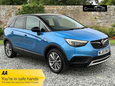 Used Vauxhall Crossland X 83 HP (61 kW) 2020 Blue SUV