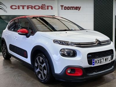 used Citroën C3 1.2 PURETECH FLAIR EURO 6 5DR PETROL FROM 2017 FROM BASILDON (SS15 6RW) | SPOTICAR