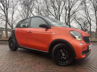 Used Smart ForFour Premium 71 HP (52 kW) 2018 Black Hatchback