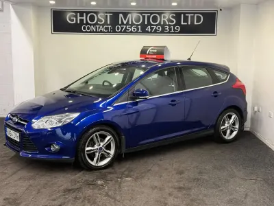 Used Ford Focus Titanium X 125 HP (91 kW) 2014 Blue Hatchback