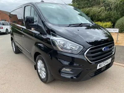Used Ford Transit Custom Limited 130 HP (95 kW) 2023 Black Van