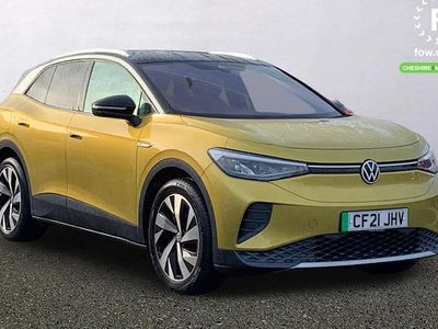 Used VW ID.4 Pro Performance 150 kW (204 HP) 2021 Yellow SUV