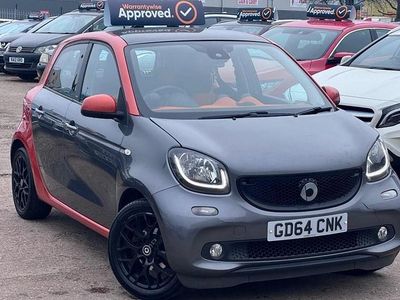 Used Smart ForFour Edition #1 71 HP (52 kW) 2015 Grey Hatchback