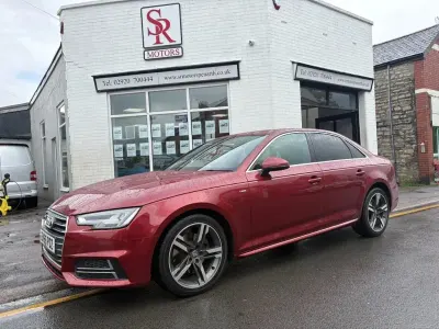 Used Audi A4 Sport 150 HP (110 kW) 2016 Red Sedan