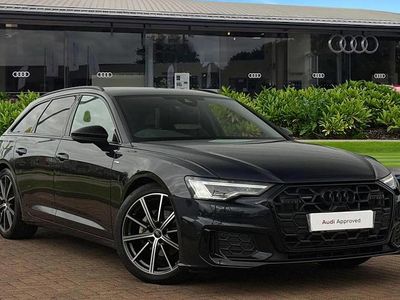 Used Audi A6 Black Edition 204 HP (150 kW) 2023 Blue Estate