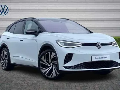 Used VW ID.4 GTX 250 kW (340 HP) 2026 Glacier white with black roof SUV