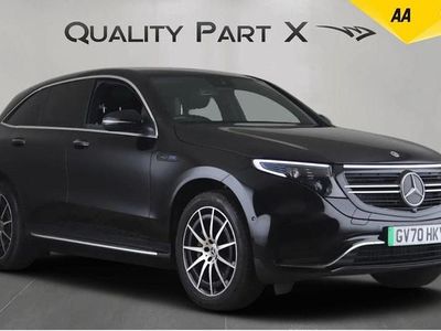 Used Mercedes EQC400 AMG line 300 kW (408 HP) 2020 Black SUV