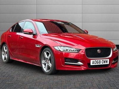 Firenze red Used 2018 Jaguar XE R-Sport Sedan | £16,295 (Fair price)