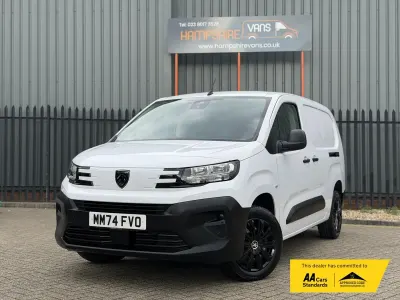 Used Peugeot Partner S 131 HP (96 kW) 2024 White MPV