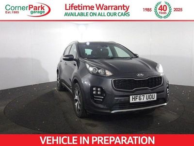 Silver Used 2017 Kia Sportage GT-Line SUV | £9,999 (Fair price)