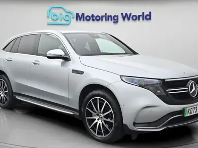 Used Mercedes EQC400 AMG line 300 kW (408 HP) 2023 Silver SUV