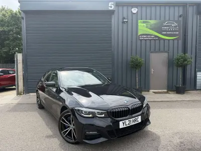 Used BMW 330e M Sport 292 HP (214 kW) 2021 Black Sedan