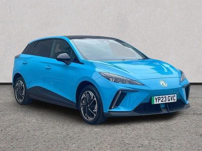 Used MG MG4 EV Trophy 2023 Blue Hatchback