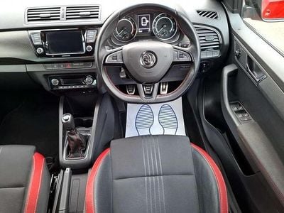 Used Skoda Fabia Monte Carlo 108 HP (79 kW) 2019 Red Estate