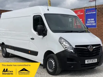 Used Vauxhall Movano Edition 2021 White